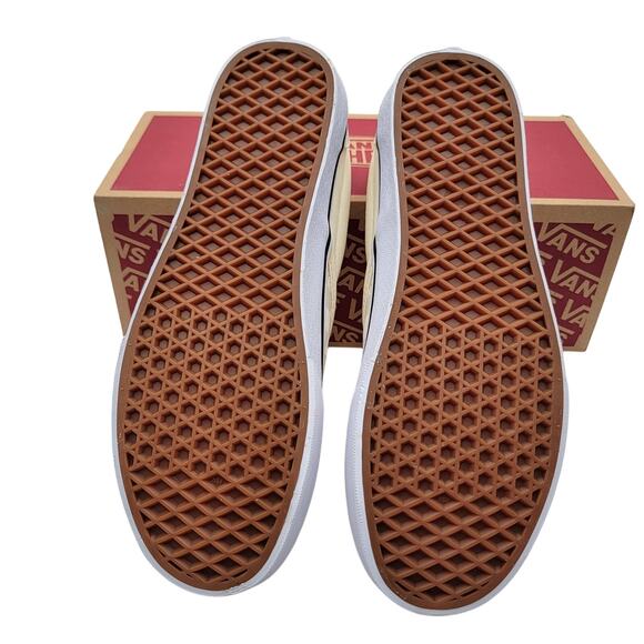 Vans Classic Slip-On Checkerboard White - Men's Size 10.5 NIB - Picture 6 of 8